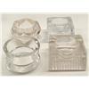 Image 2 : 4 Antique Glass Salt Cellars
