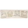 Image 3 : 4 Antique Glass Salt Cellars