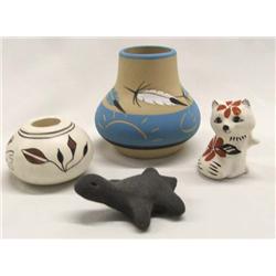 4 Southwestern Miniature Pottery