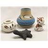 Image 1 : 4 Southwestern Miniature Pottery