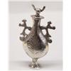 Image 2 : Silver Vase With Screw Stopper 3-5/8'' Tall