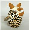 Image 1 : Zuni Pottery Owl by R. Booqua