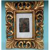 Image 1 : Vintage Tin Retablo in Carved Wood Frame