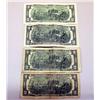 Image 2 : 4 Two Dollar Bills, series 1976 & 2003