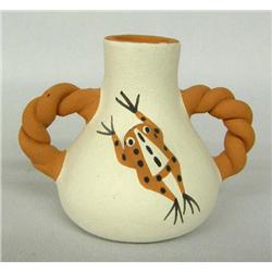 Zuni Frog Pottery by M. Homer