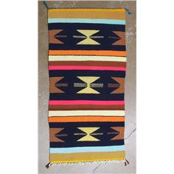 Navajo Wool Rug Hand Woven