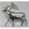 Image 1 : Navajo Silver Elk Pin by F. Yazzie