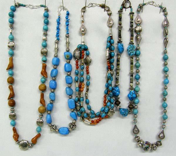 5 Costume Turquoise Jewelry Necklaces