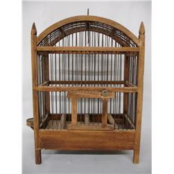 Illustration of Wooden Birdcage Bars Custom Made