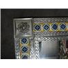 Image 2 : Mexican Tile Tin Framed Mirror MUST BE PICKED UP