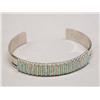 Image 1 : Zuni Sterling Silver Opal Bracelet