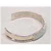 Image 2 : Zuni Sterling Silver Opal Bracelet