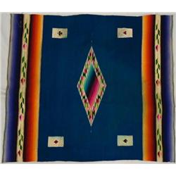 Antique Mexican Card Table Textile