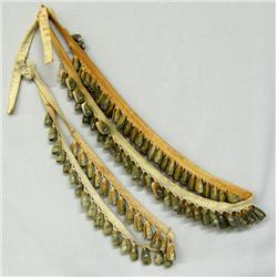 Two Pueblo Shell Dance Bandoliers