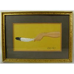 1969 Original Painting By Mekko Lewis