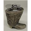 Image 3 : Vintage Japanese Metal Cowboy Boot Cigarette Lighter