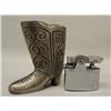Image 4 : Vintage Japanese Metal Cowboy Boot Cigarette Lighter