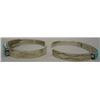Image 2 : 2 Zuni Silver Turquoise Bracelets 1 By D. Coonsis