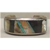 Image 1 : 1950-60 Zuni Channel Inlay Bracelet By J Alexander