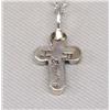 Image 2 : Zuni Sterling Turquoise Cross Necklace