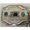 Image 2 : Navajo Sterling Silver Turquoise Concho Belt