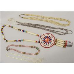 5 Native American Necklaces