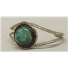 Image 1 : Navajo Silver Turquoise Bracelet