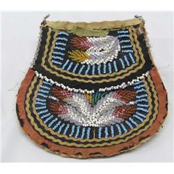 Antique Great Lakes Beaded Bag 5.5''x5.5''