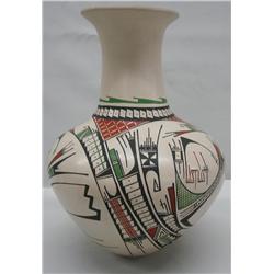 Mata Ortiz Polychrome Jar by Olivia Dominguez