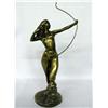 Image 1 : Cast Metal Sculpture of Diana Goddess of the Hunt