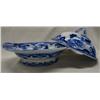Image 3 : Antique Candia Flow Blue Serving Dish With Lid