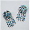Image 3 : Zuni Petit Point Turquoise Necklace & Earrings
