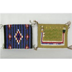 Pair of Navajo Miniature Weavings