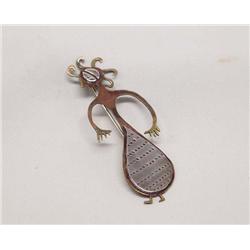 Canadian Copper Silver Goddess Pin by ''Owl Healer''