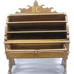 Antique Magazine Rack MUST BE PICKED UP