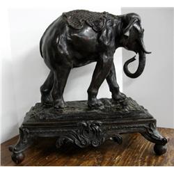 Bronze Elephant MUST BE PICKED UP