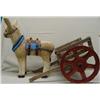 Image 2 : Vintage Mexican Burro With Cart MUST BE PICKED UP