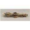 Image 2 : 14KT Gold and Diamond Victorian Pin