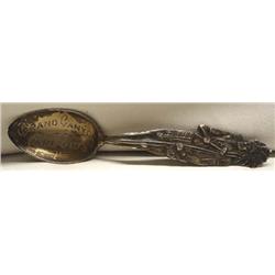 Standing Indian Sterling Silver Collector Spoon
