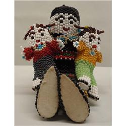 Zuni Hand Beaded Doll