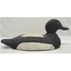 Vintage Hand Carved Wooden Duck Decoy