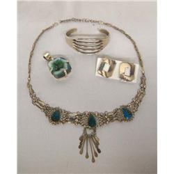 Collection of Silver Southwestern Jewelry