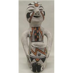 Tesuque Pueblo Rain God By Lorencita Pino