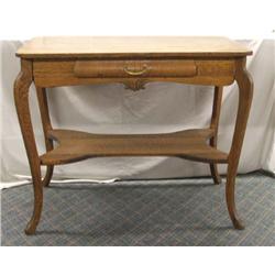 Antique Oak Library Table Must be Picked UP