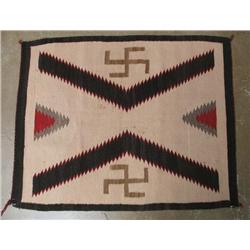 1930's Navajo Rolling Log Weaving