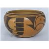 Image 2 : Vintage Hopi Bowl w/Bird Design. Signed