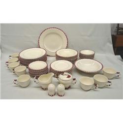 44 Pieces Vintage Vernon Kilns ''Monterey'' China