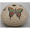 Image 1 : Mata Ortiz Butterfly Seed Jar by Oscar Ramirez
