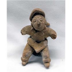 Pre-Columbian Clay Statue