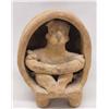 Image 2 : Pre-Columbian Clay Statue Man in Chair